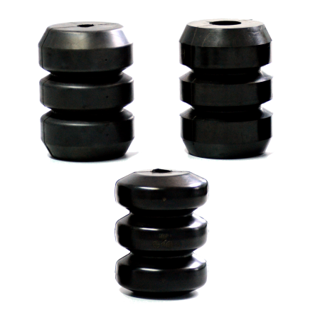 Spring Suspension/ Rubber Buffer